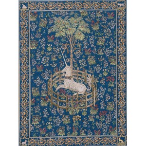 Gobelín Tapisserie  Licorne captive